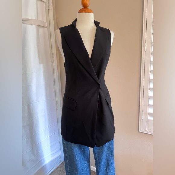 Compagna Longline Single Button Vest Size 55 (Korea) Small (us) - Picture 1 of 3